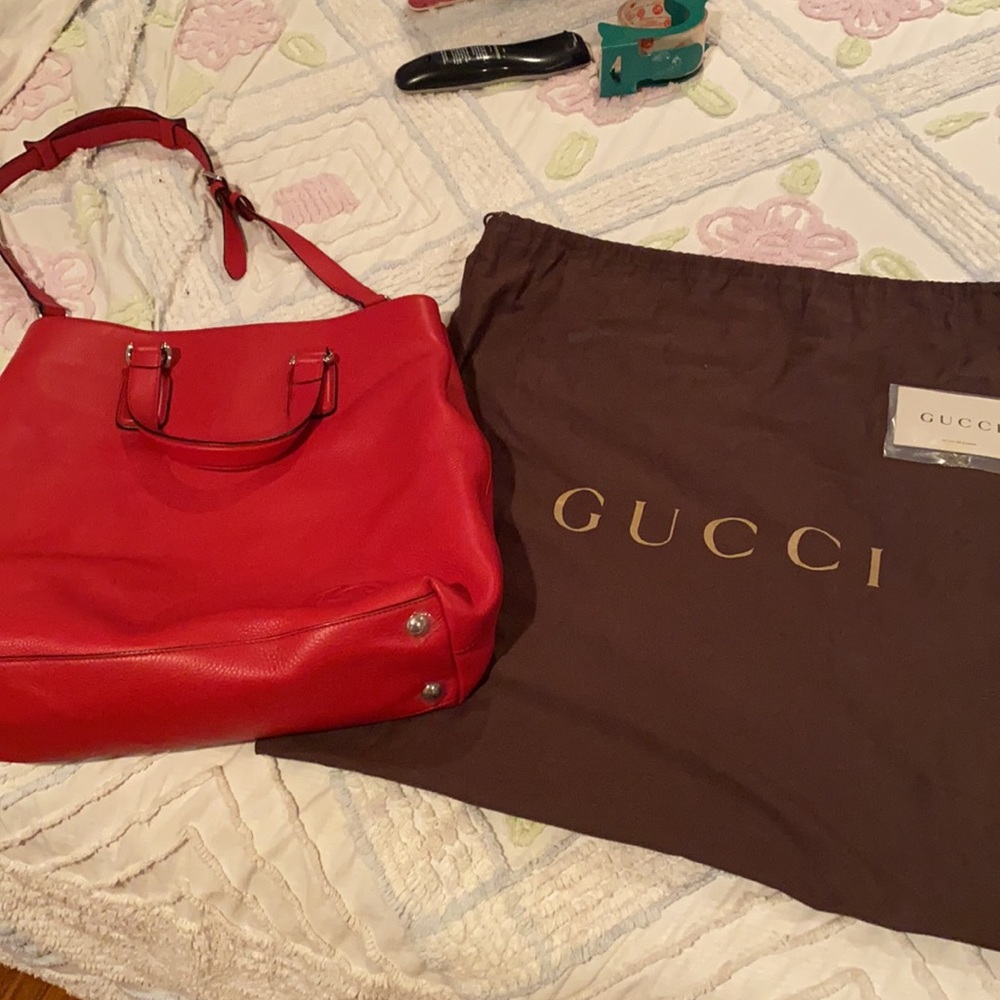 Authentic Gucci boho bag